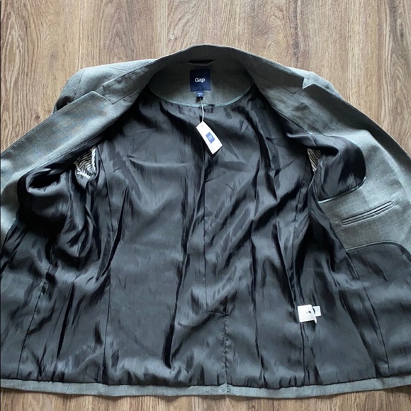 NWT Gap Gray Blazer - Picture 7 of 14